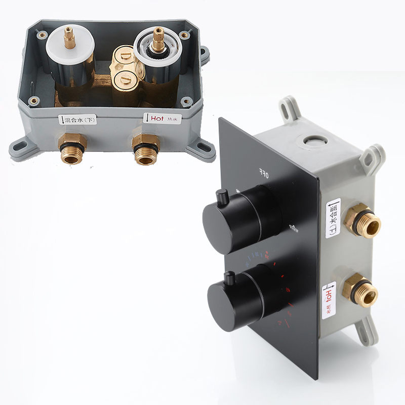 Mixing Valve 2 or 3 Ways Conce - Thermostatic Shower Faucet Valve 3 Way recension och pris