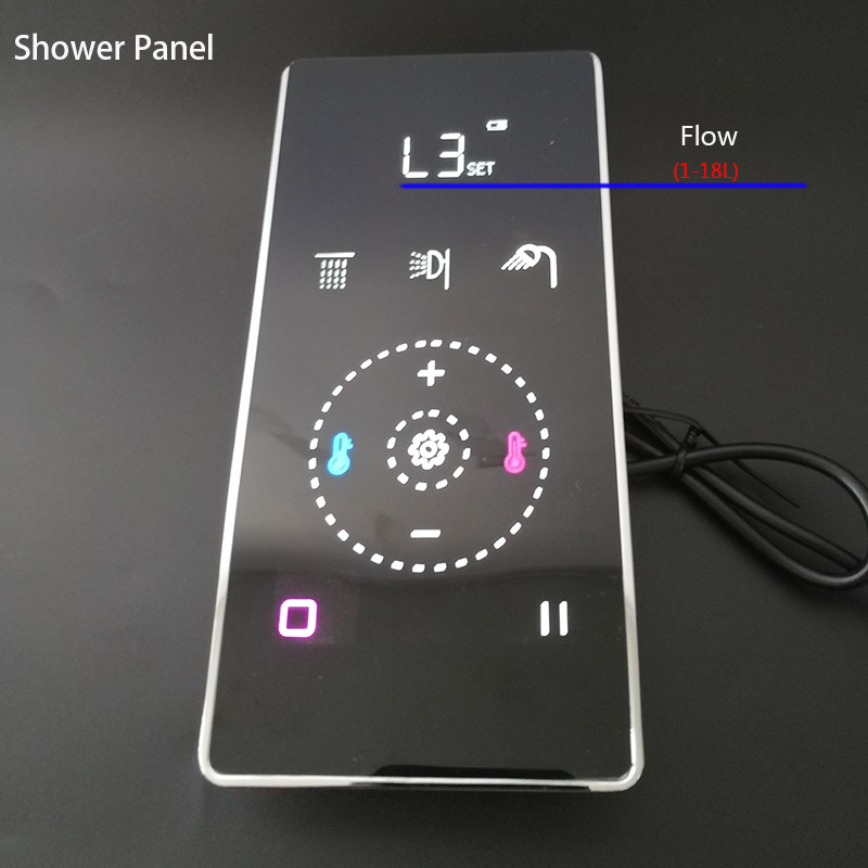 Digital Black LED Shower Contr - Thermostatic Mixing Valve Digital Display recension och pris