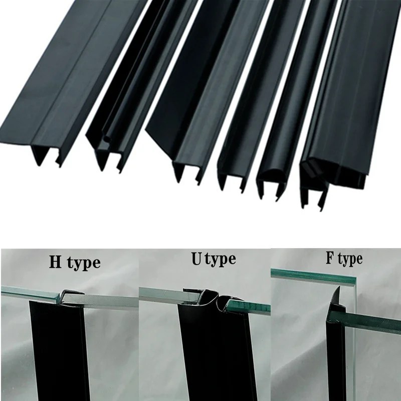 Black shower screen seal strip - Shower Door Bottom Seal Strip Sweep recension och pris
