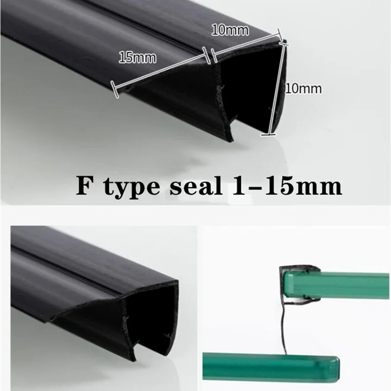 Black shower screen seal strip - Shower Door Bottom Seal Strip Sweep recension och pris