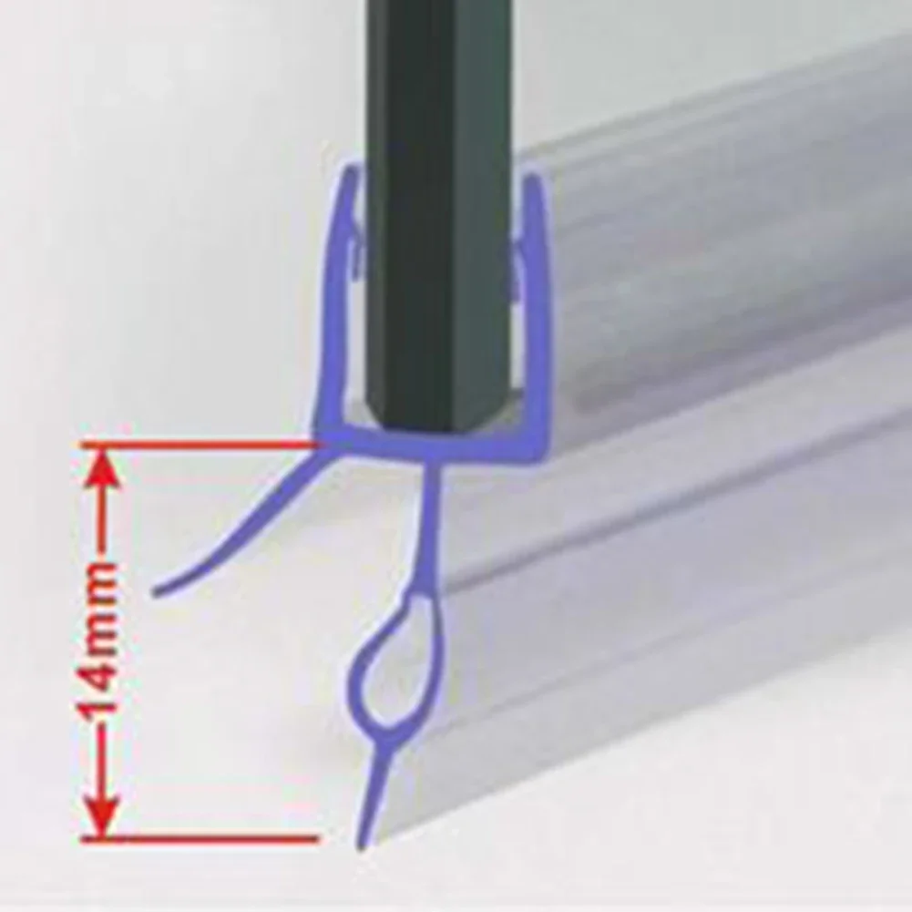 2Pcs Shower Screen Seal Strip  - Shower Door Bottom Seal Strip Sweep recension och pris