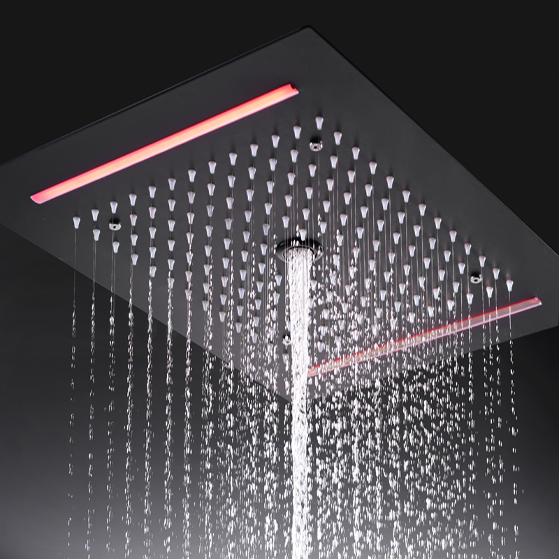 LED Shower Rain Column Thermos - Thermostatic Shower Faucet Valve 3 Way recension och pris