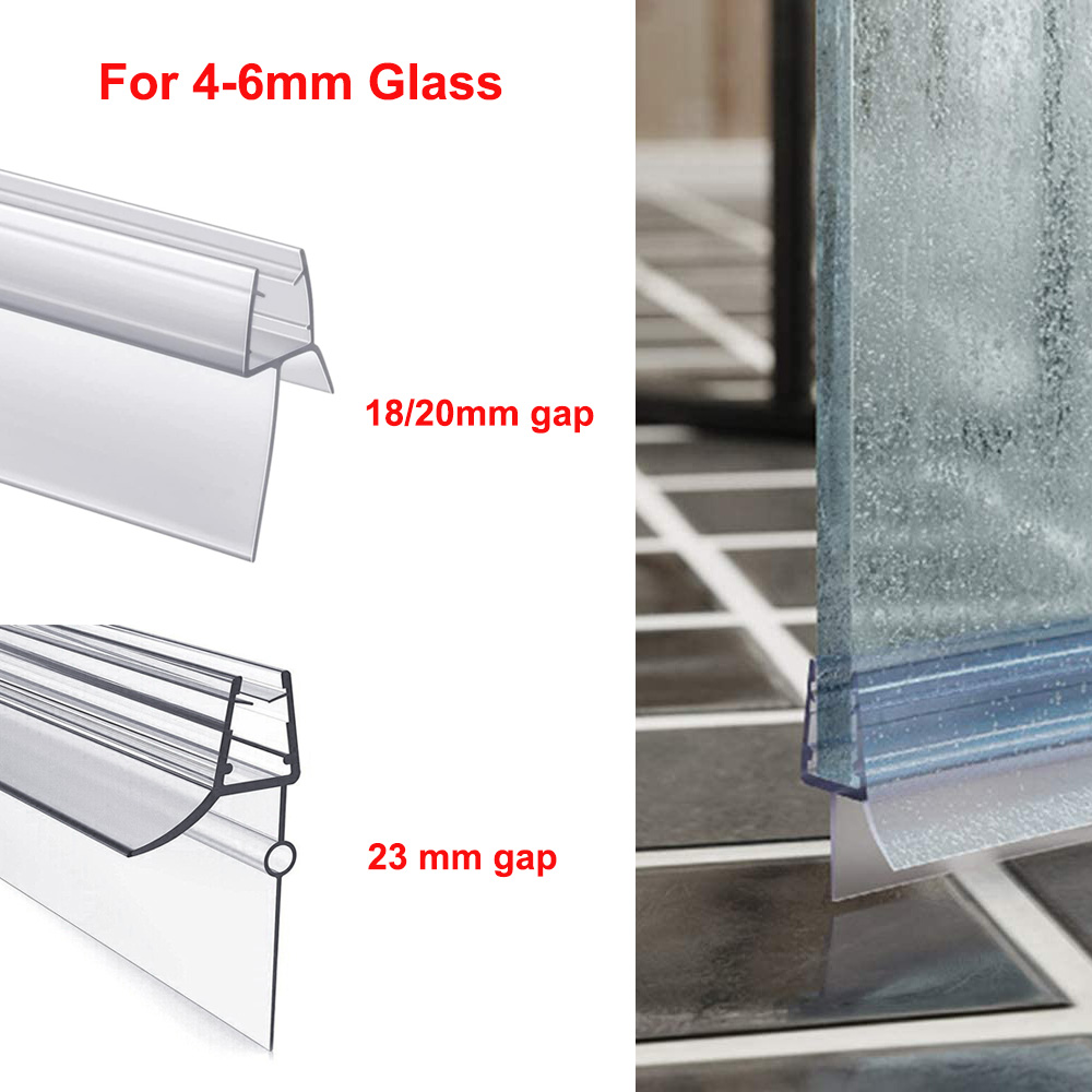 Glass Door Shower Seal Strip B - Shower Door Bottom Seal Strip Sweep recension och pris