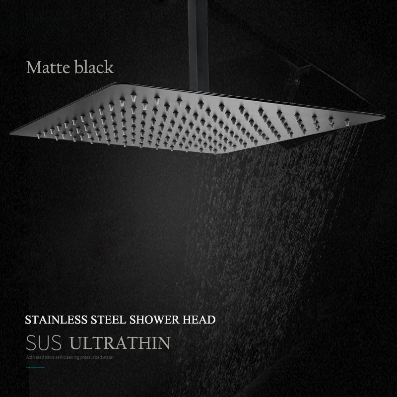 2 Mm 16inch Choice Bathroom Wa - Rainfall Shower Head Ceiling Mount 16 Inch recension och pris
