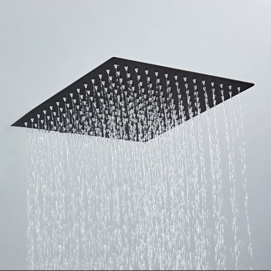 2 Mm 16inch Choice Bathroom Wa - Rainfall Shower Head Ceiling Mount 16 Inch recension och pris
