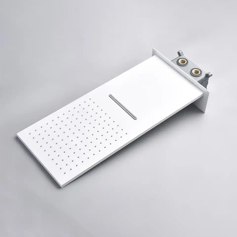 Smart White Rainfall Waterfall - Led Rainfall Shower Head Waterfall recension och pris
