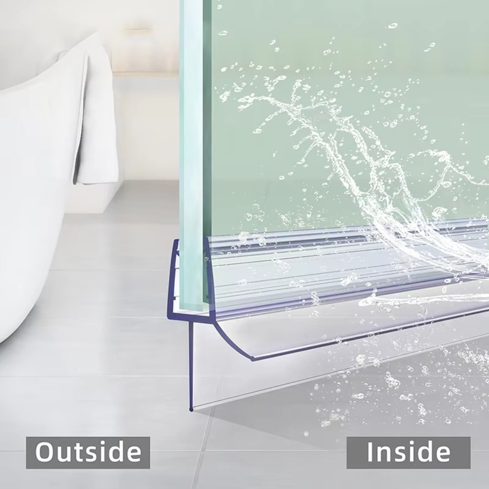 Shower Door Bottom Seal 8-12mm - Shower Door Bottom Seal Strip Sweep recension och pris