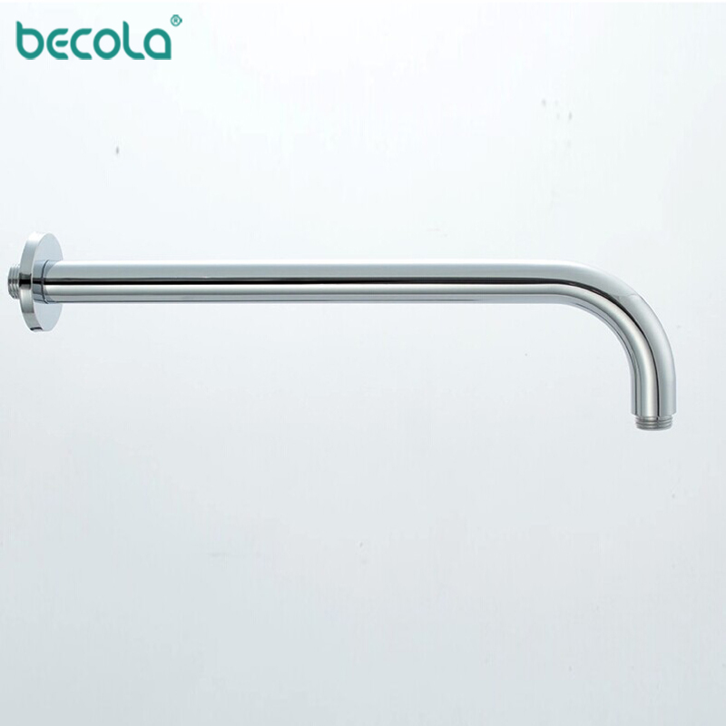 BECOLA Bathroom Copper Wall Sh - Shower Arm Ceiling Mount Brass Chrome recension och pris