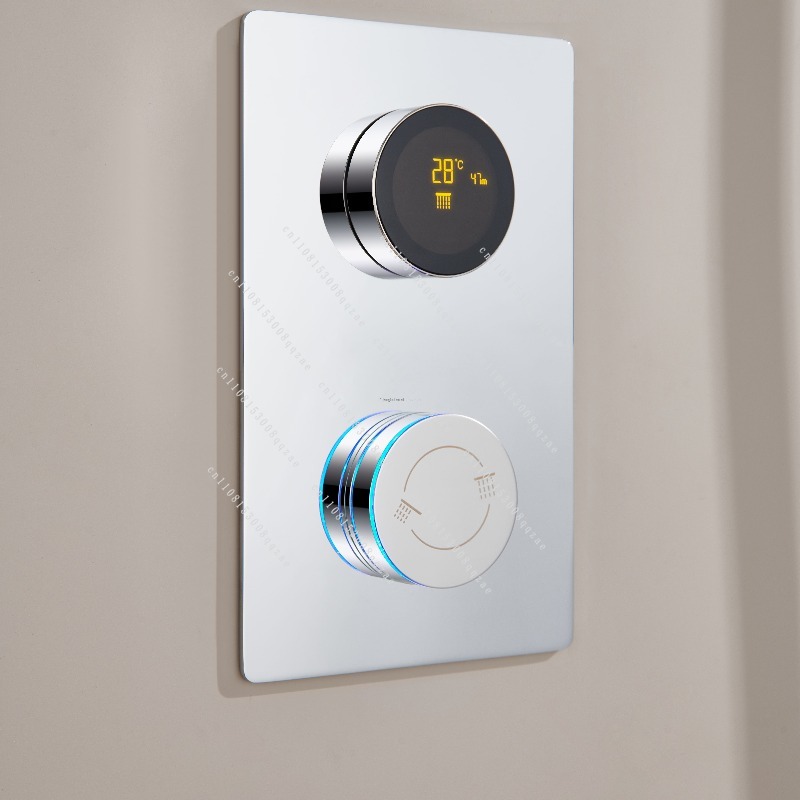 Thermostatic Digital Bathroom  - Concealed Thermostatic Shower System Set recension och pris