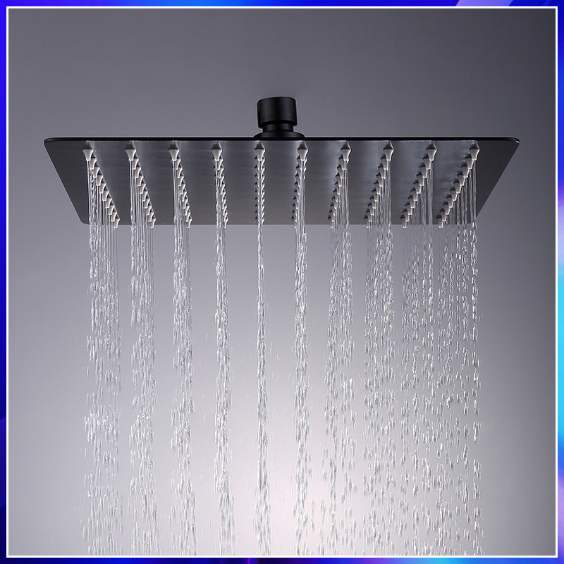 BAKALA Round & Square Stainles - Rainfall Shower Head Ceiling Mount 16 Inch recension och pris