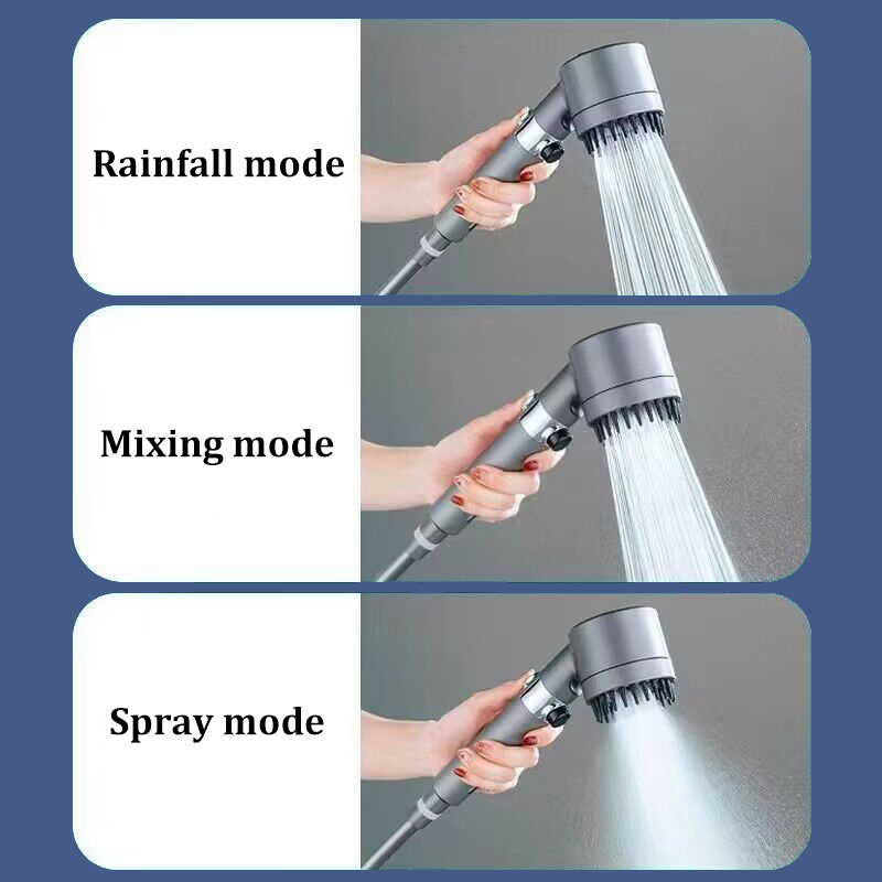 3 Modes High Pressure Handheld - Handheld Shower Head High Pressure Filter recension och pris