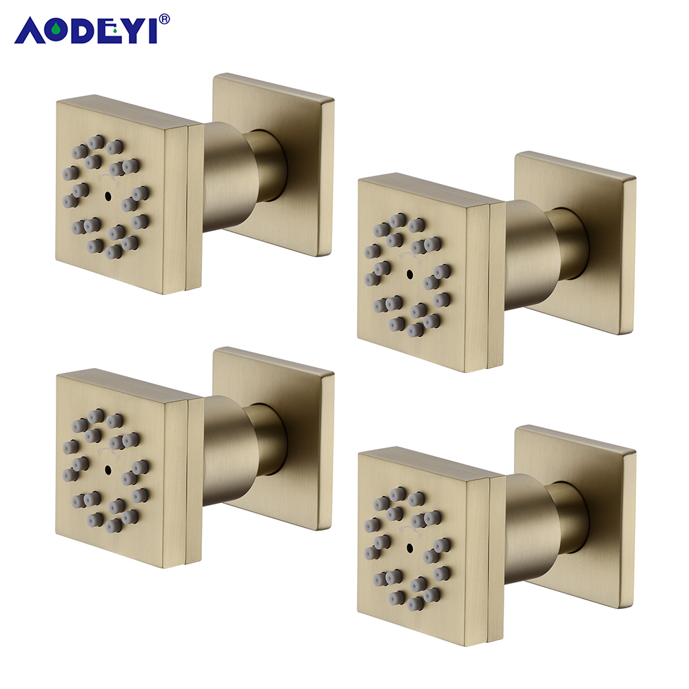 Spray Nozzle Body Jet Hydrauli - Shower Body Jet Massage Spray Square recension och pris
