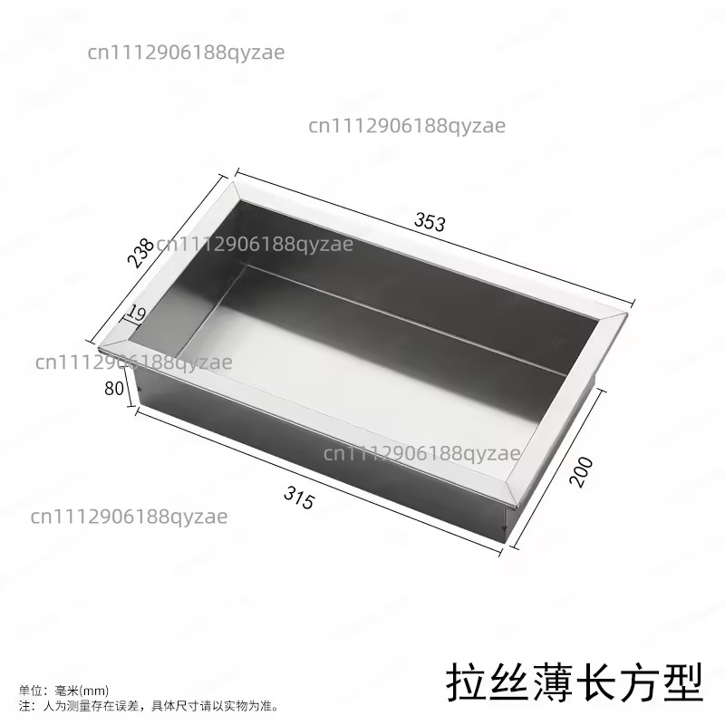 304 Stainless Steel Concealed  - Shower Niche Stainless Steel Recessed recension och pris