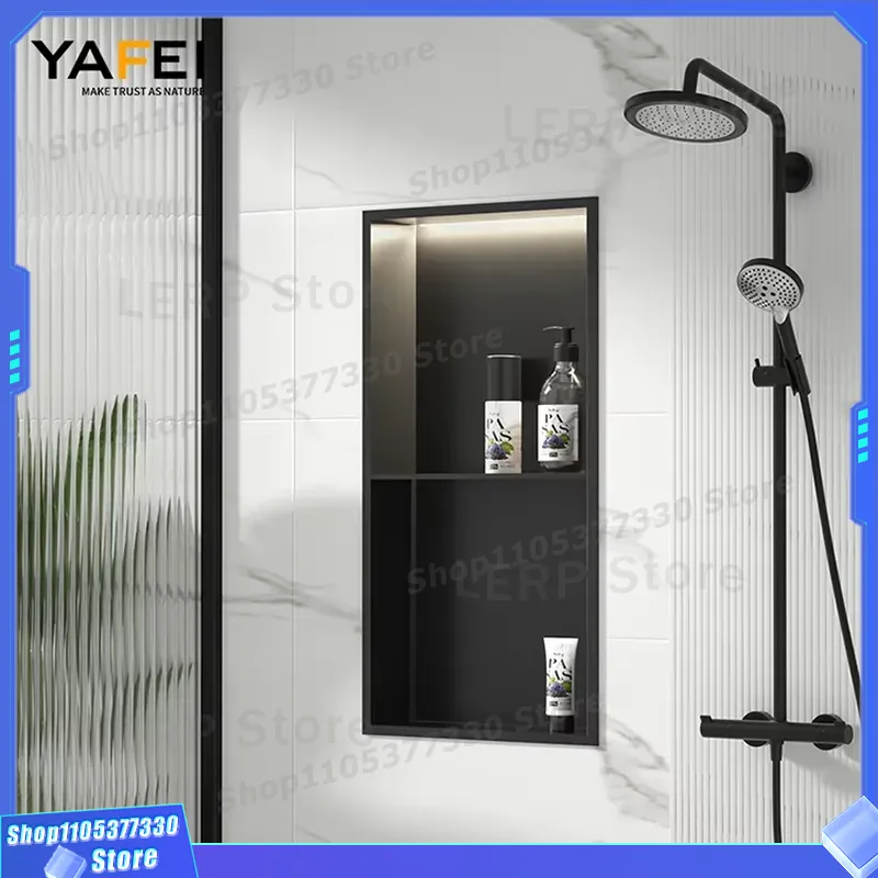 Matte Black Stainless Steel Sh - Shower Niche Stainless Steel Recessed recension och pris