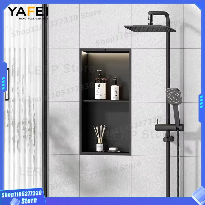 Matte Black Stainless Steel Sh - Shower Niche Stainless Steel Recessed recension och pris